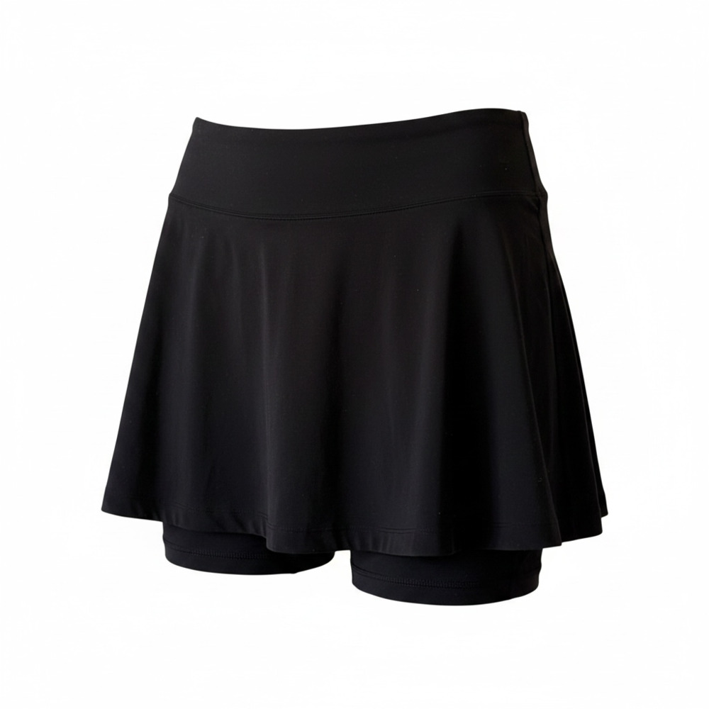 FLEX Black Athletic Skort Built-In Shorts Sz M
